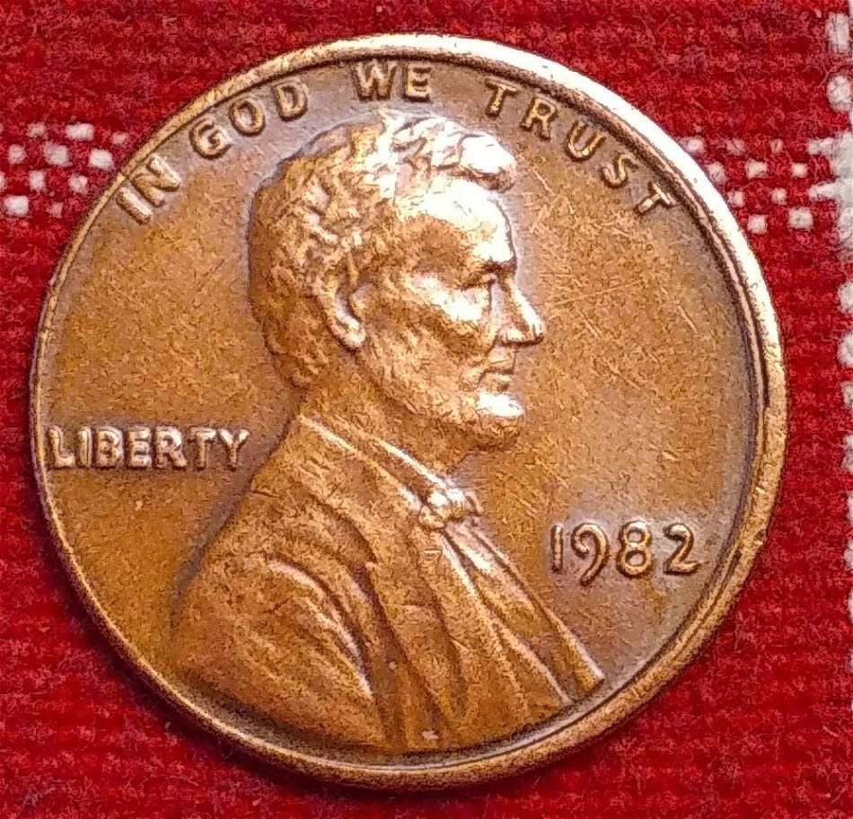 1982-Zinc-Lincoln-Cent-Thick-Lettering-Need-Help