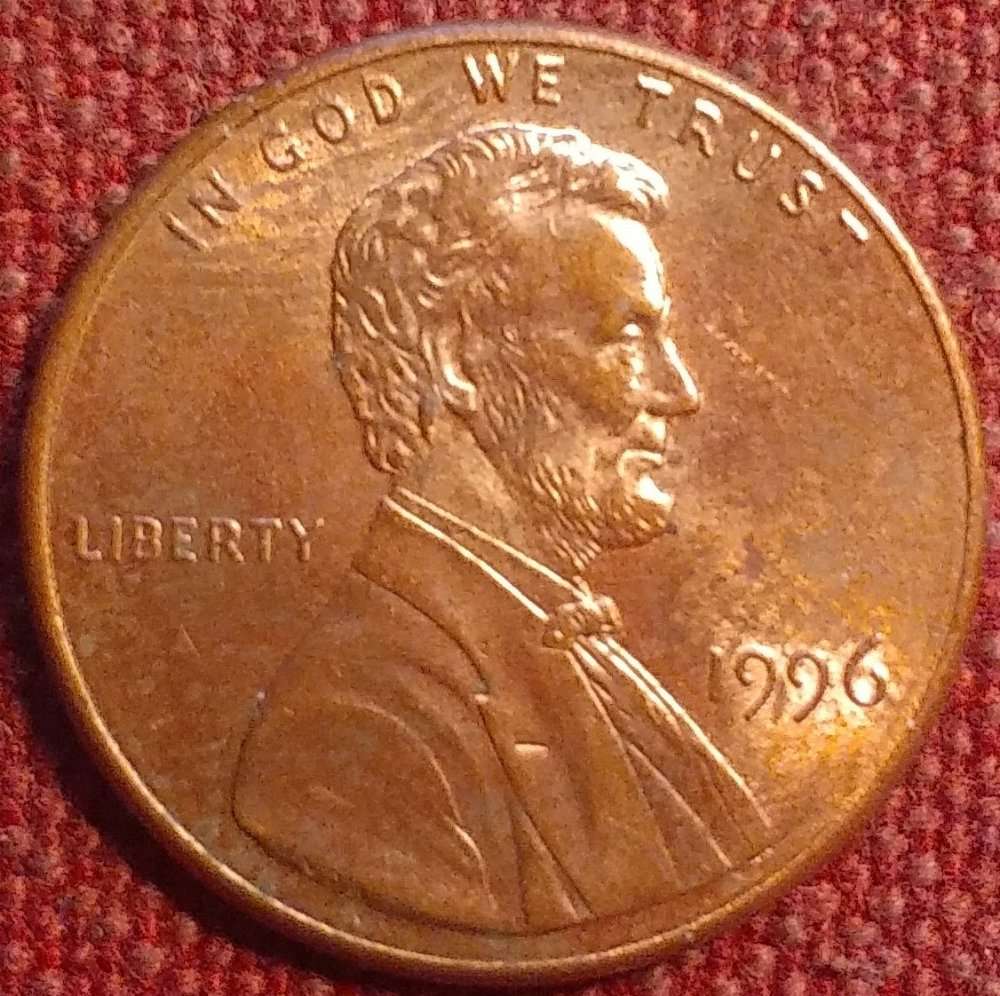 1993-P-Lincoln-Memorial-Cent-With-Awesome-Die-Clash