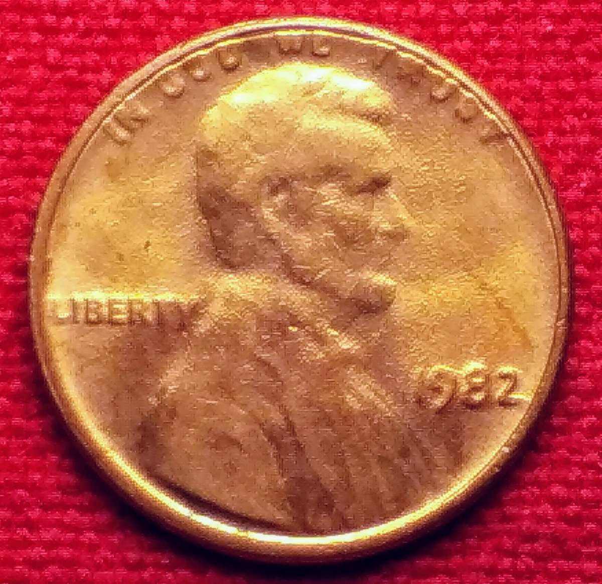 1982-Lincoln-Lg-Date-Zinc-Cent-Help-W/Diagnosis