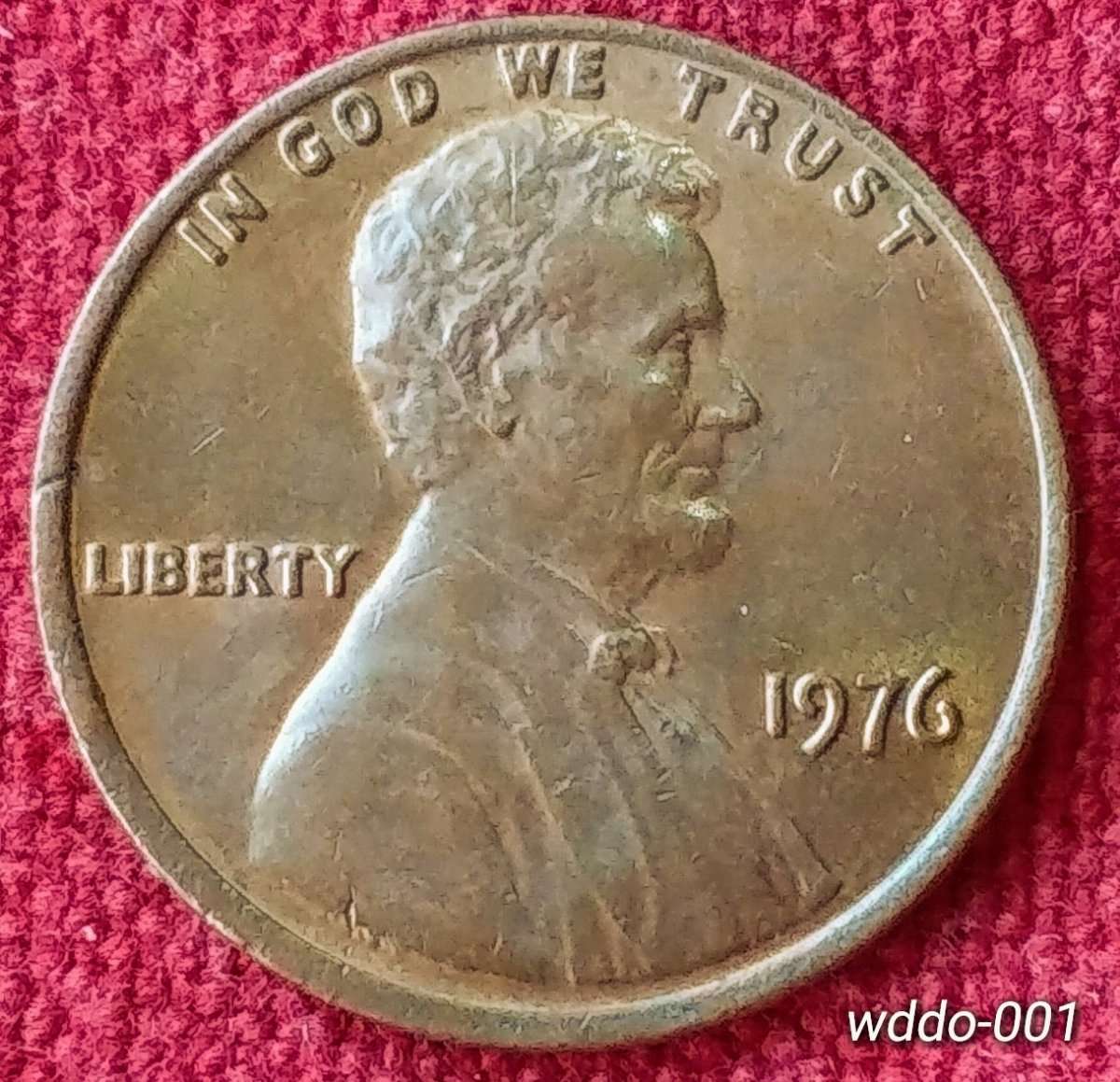 1976-P-Lincoln-Memorial-Cent-DDO-001-Received-In-Trade-Thank-You-Jim!