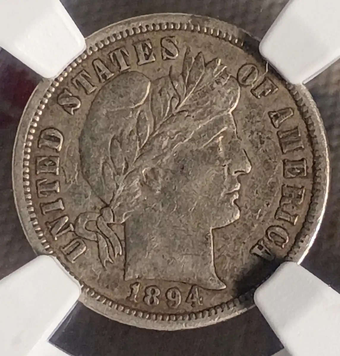 1894-O-Barber-Dime-For-Grade