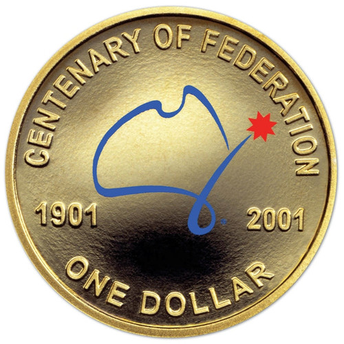 Centenary-Of-Australia-2001-$1-Coin
