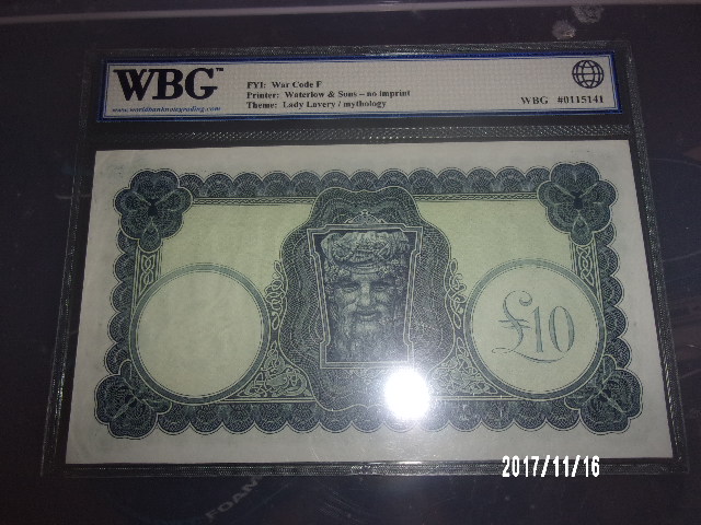 Lady-Lavery-£10-Pre-War-And-War-Code