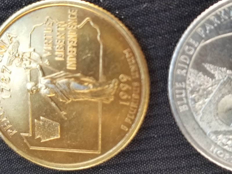 1999-D-State-Quarter-Missing-Clad-Layer?