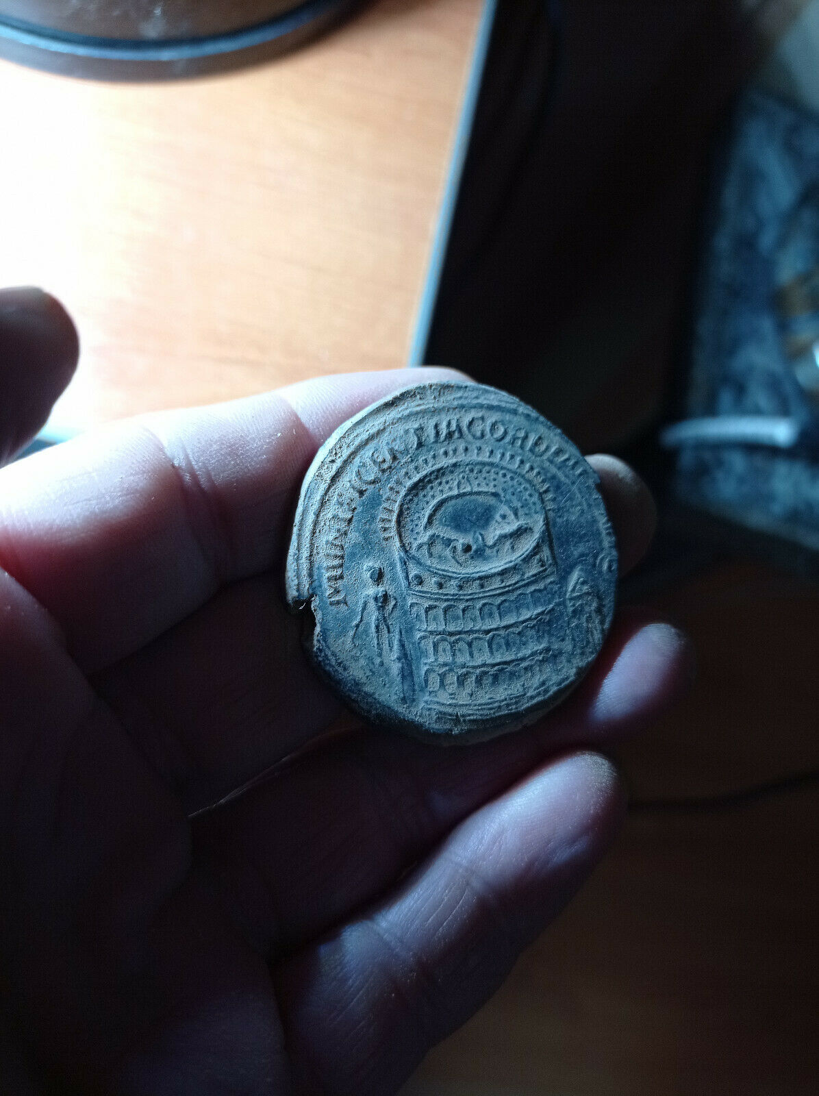Authentic-Silver-Roman-Medallion-?