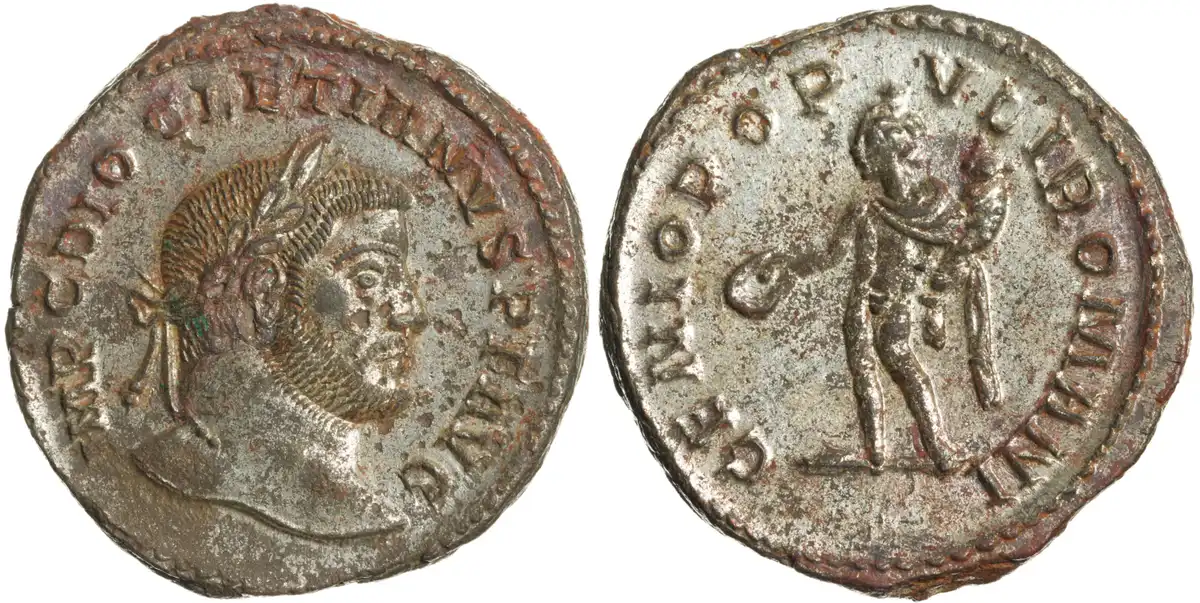 Diocletian---Ric-VI-Lugdunum-14A