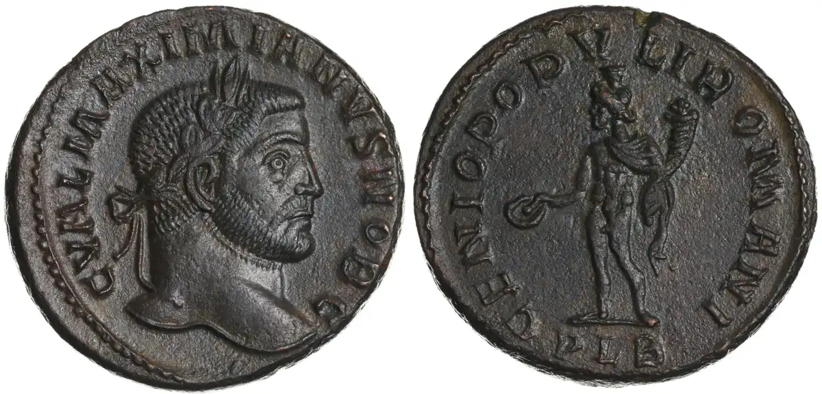Diocletian---Ric-VI-Lugdunum-14A