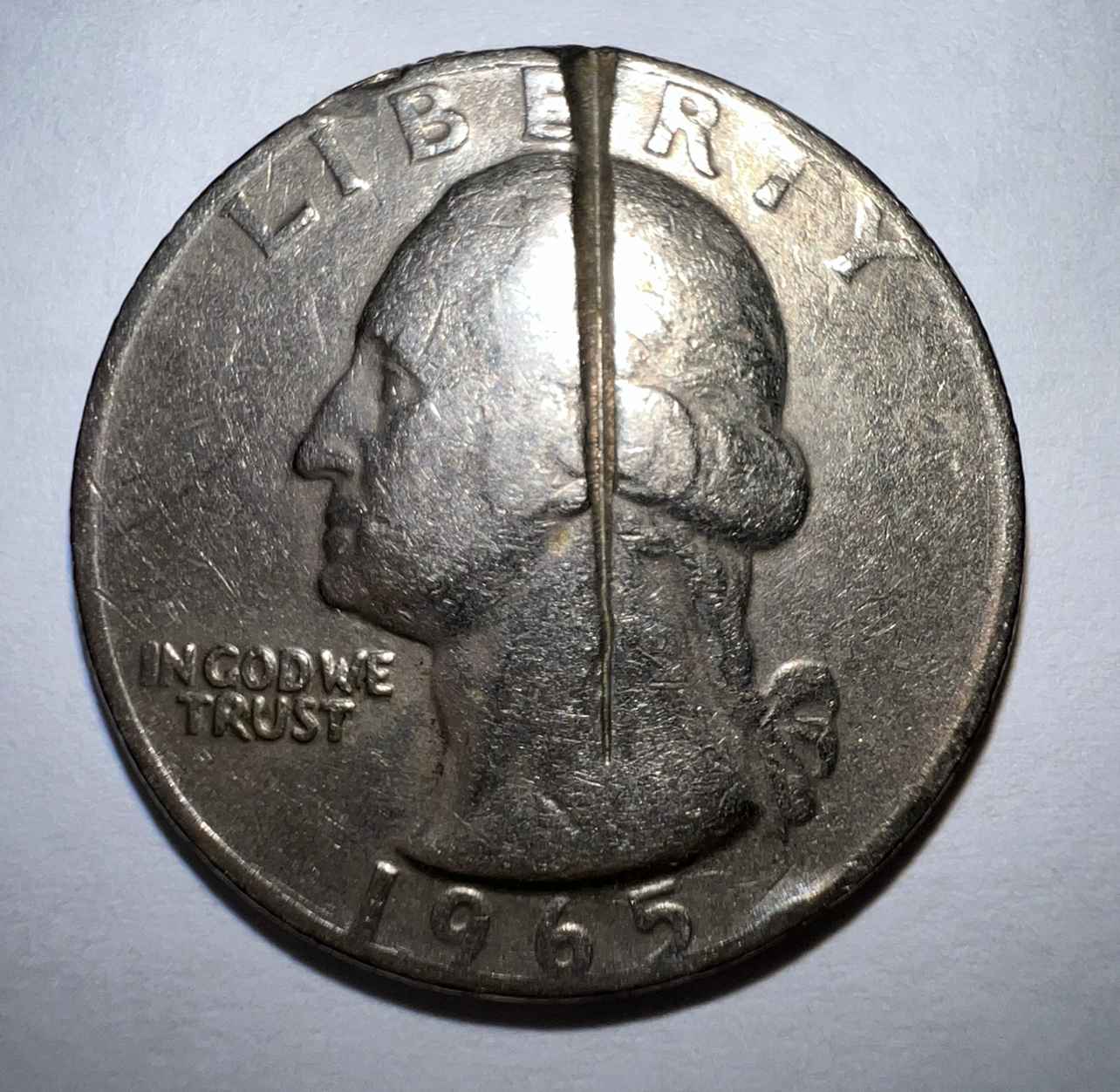 1965-Quarter-No-Mint-Possible-Post-Mint-Damage?