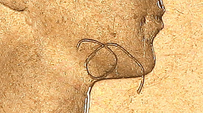 1964-PL-Cent-With-Thread-On-Chin-?