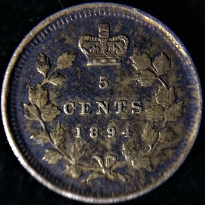 1894-Canada-Newfoundland-5c-Grade-And-Authenticity-Ck.