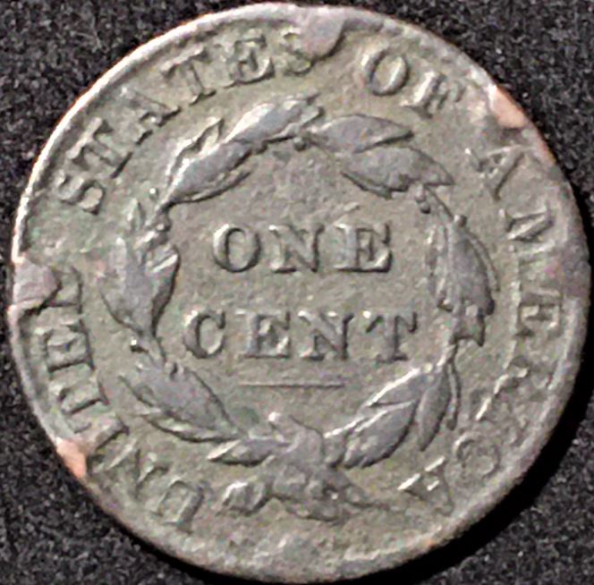 1824-Large-Cent-Very-Odd-Error-Or-Intentional-Damage?