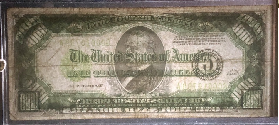 1934-$1000-Federal-Reserve-Note---Grade