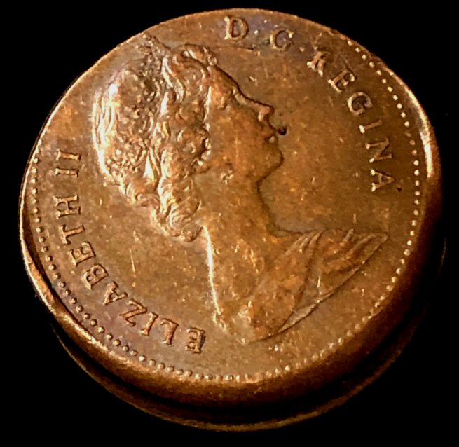 Canada-1981-Cent-Odd-Rim-Error