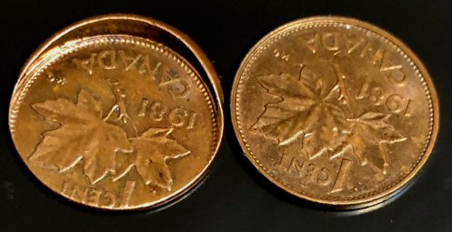 Canada-1981-Cent-Odd-Rim-Error