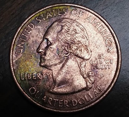 Copper-Colored-2004-D-Iowa-Washington-Quarter?