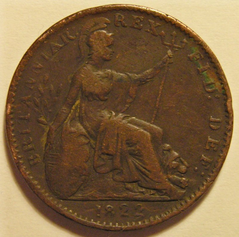 1822-Georgiousiiii-Farthing