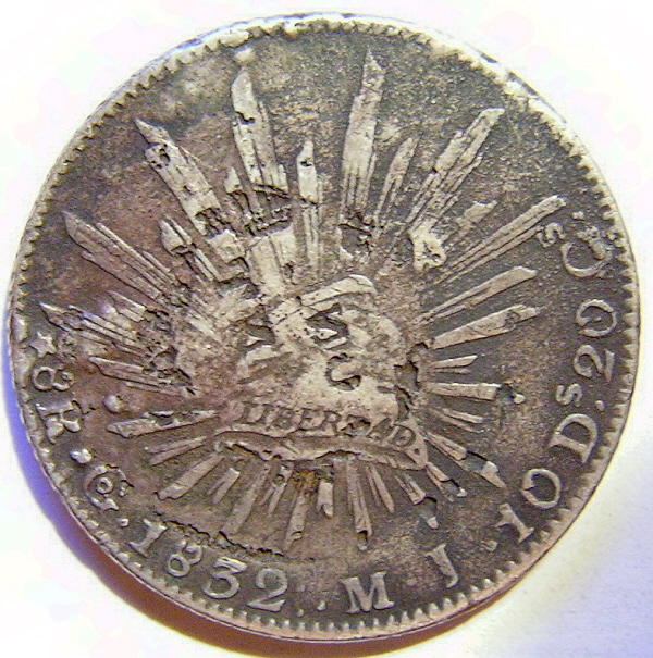 Questionable-1832-Mexico-8-Reale