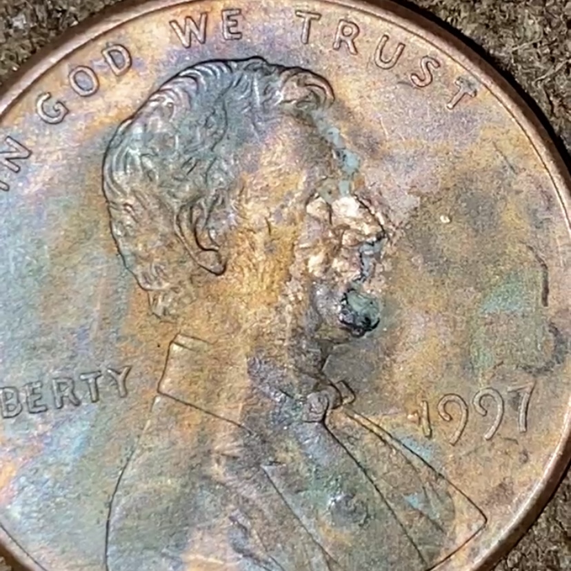 1997-Penny-With-Possible-Corrosion