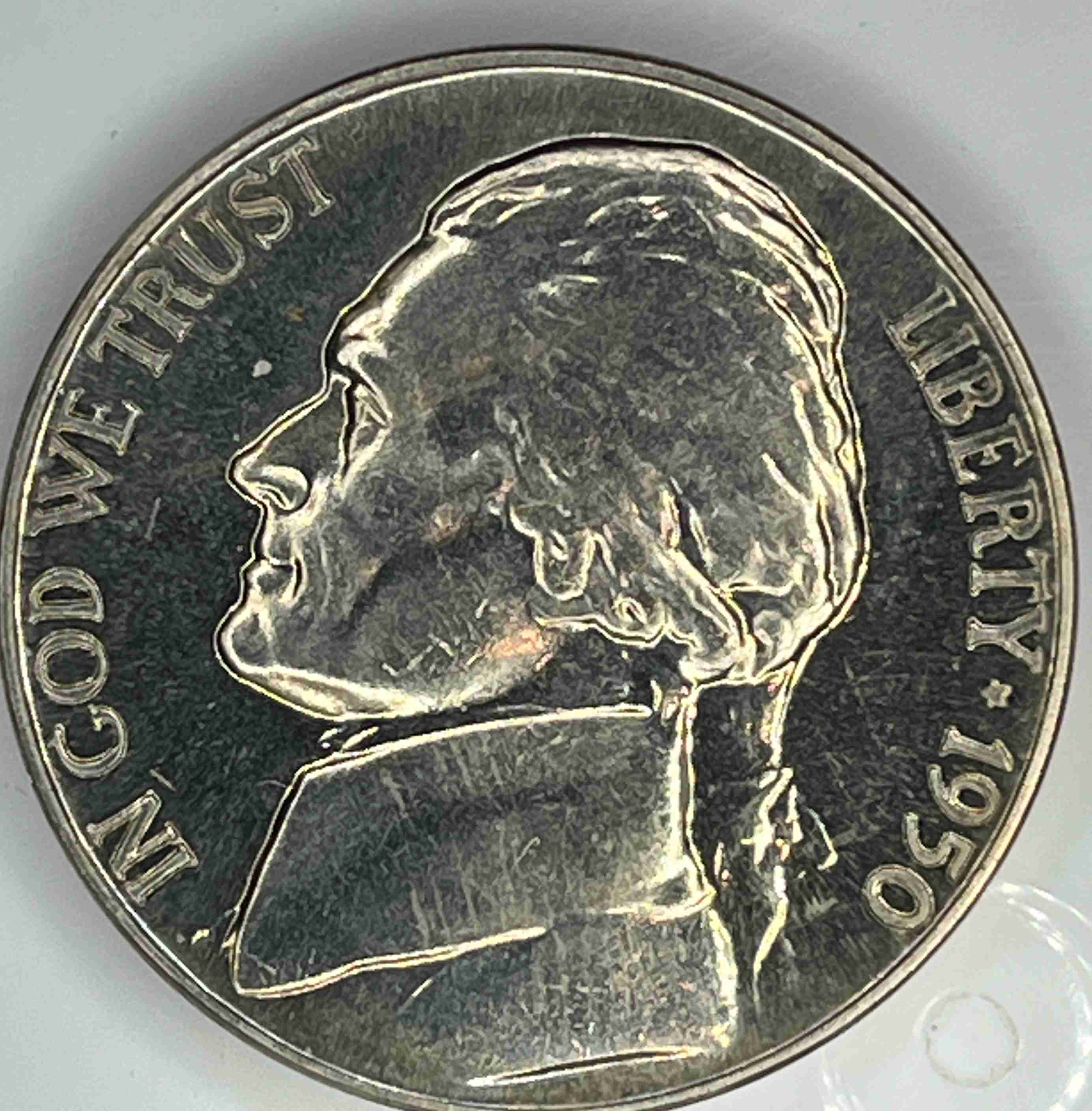1950-Jefferson-Nickel-Proof-For-Grading