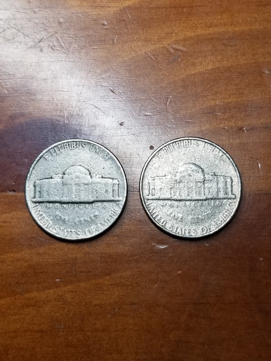 Nickels-With-Very-Blurry-Obverse-And-Reverse