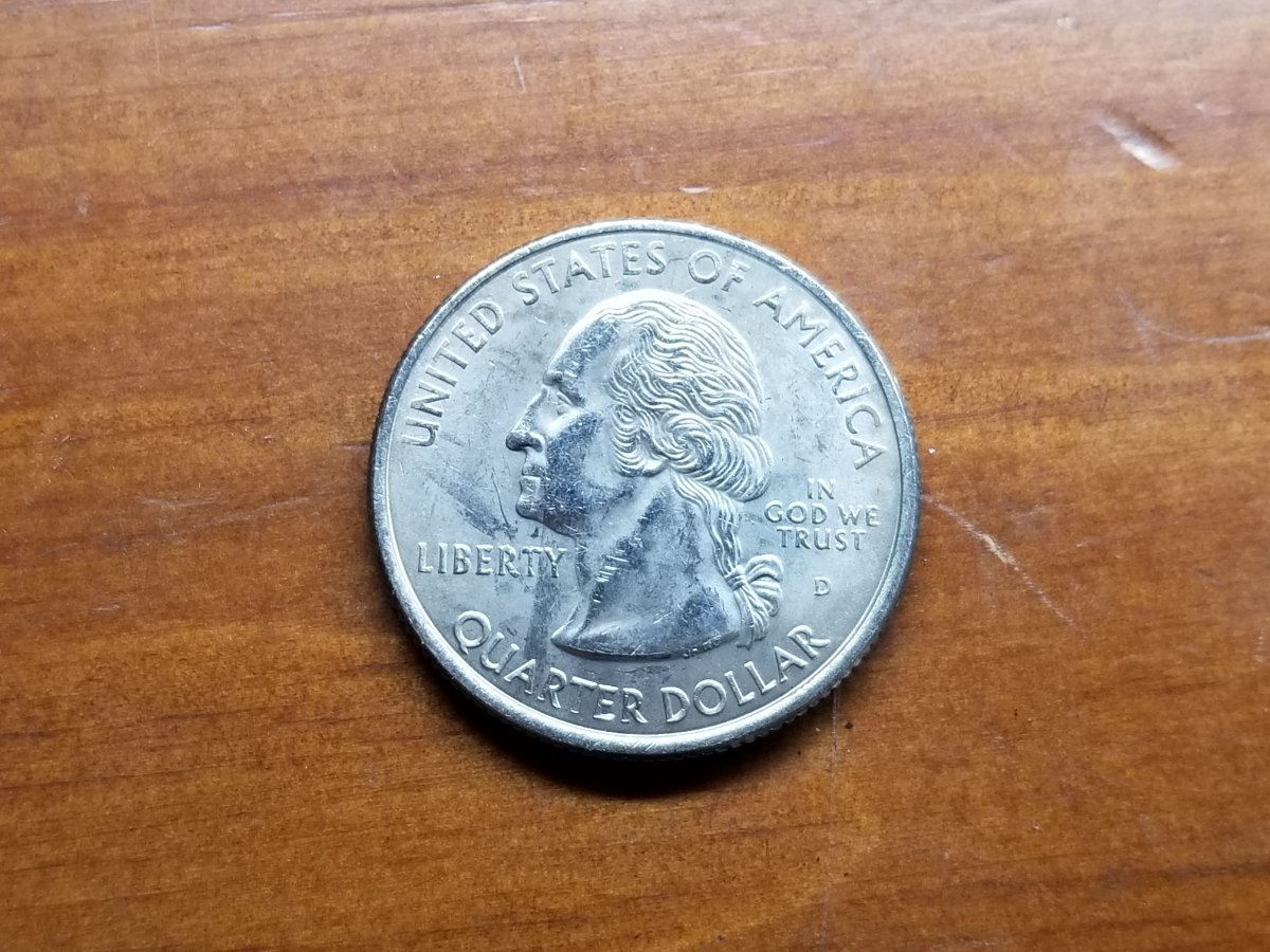 1999-New-Jersey-Quarter-With-Reflective-Backside