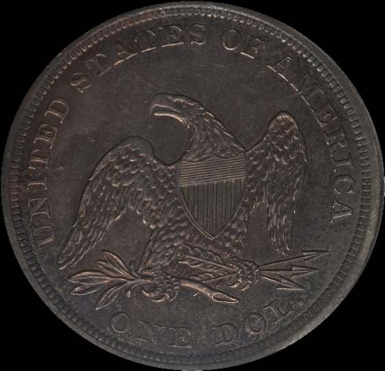 1840-Seated-Dollar-For-Grading