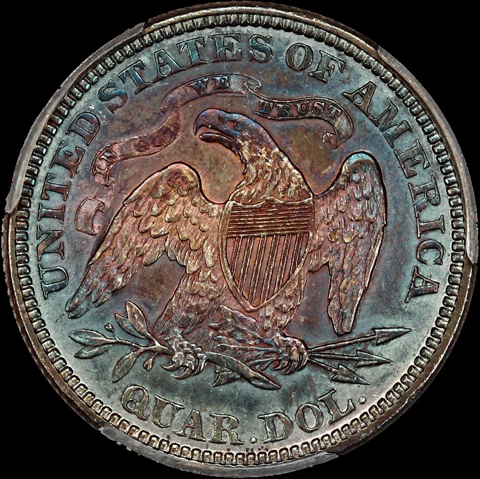 1870-Seated-Quarter-For-Grading
