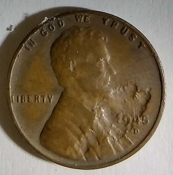 1945-D-Penny-Damage-Or-Error