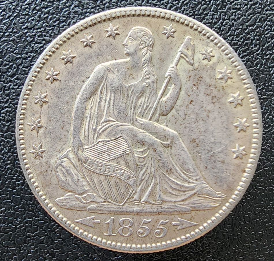 1855-O-Half-Dollar-For-Grading-And-Insights