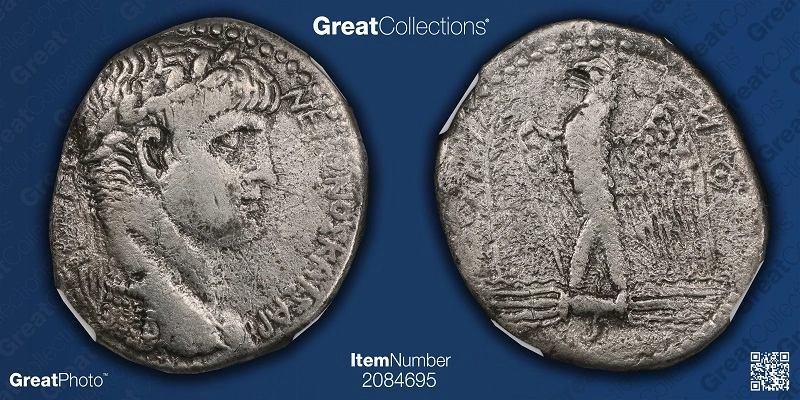 Ancient-Syria-Antioch-Nero,-Ad-54-68-AR-Tetradrachm