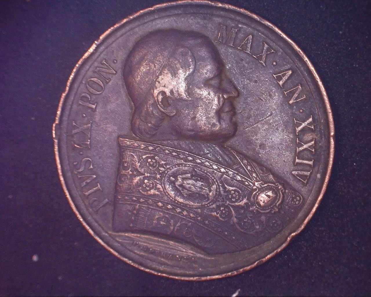 Large-Medal-Italy--No-Info-Found-Id:-1869-Pope-Pius-Ix-First-Vatican-Council