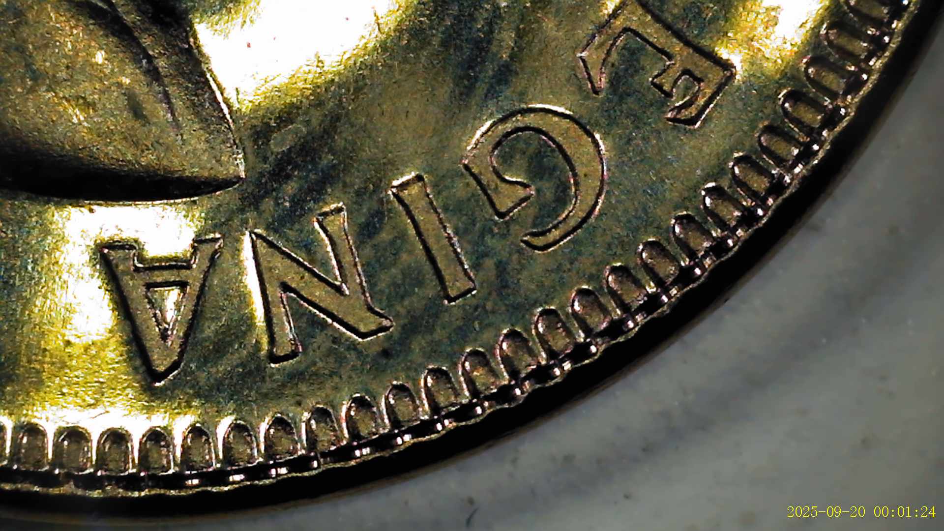 1963-Canadian-Proof-Like-DDR-Nickel-W/Collar-Clash