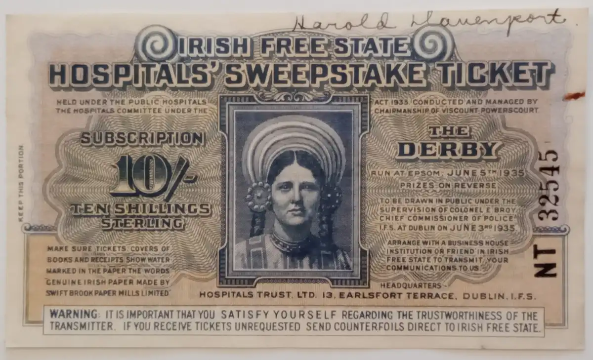 Irish-Free-State-Hospitals'-Sweepstakes-Tickets