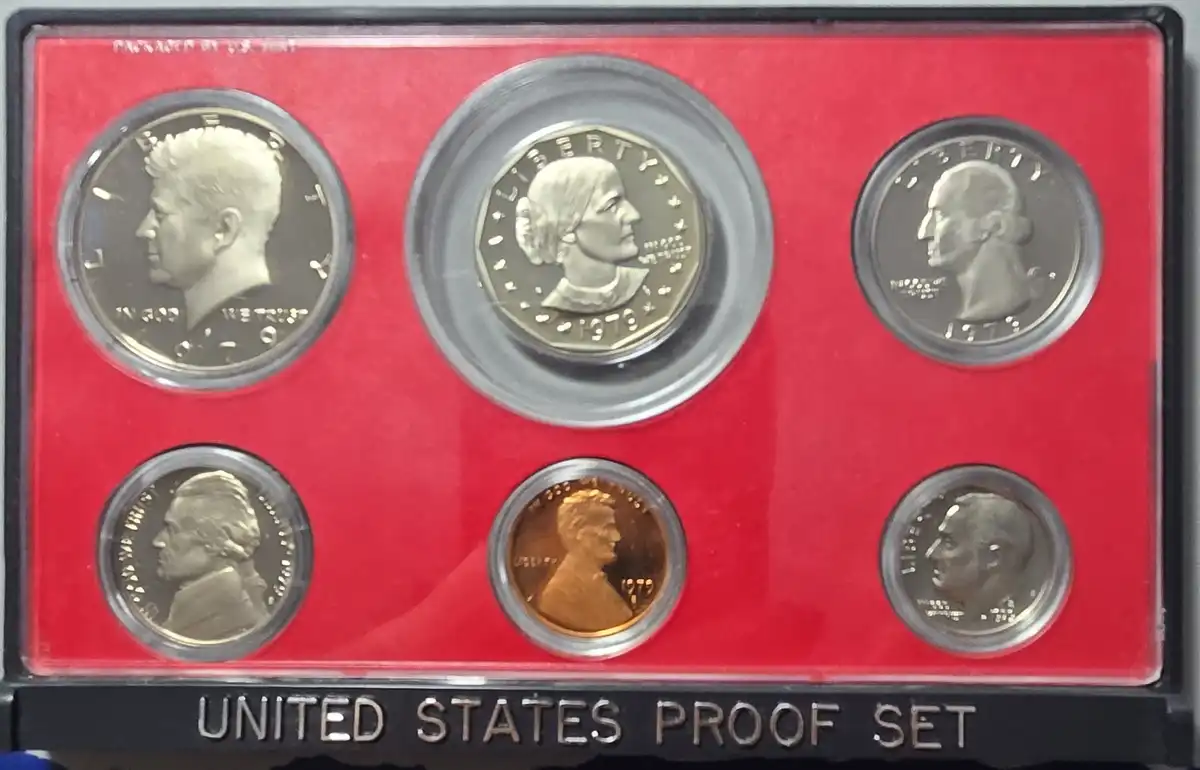 1979-Proof-Set-Has-Both-Type-1-And-Type-2-Coins