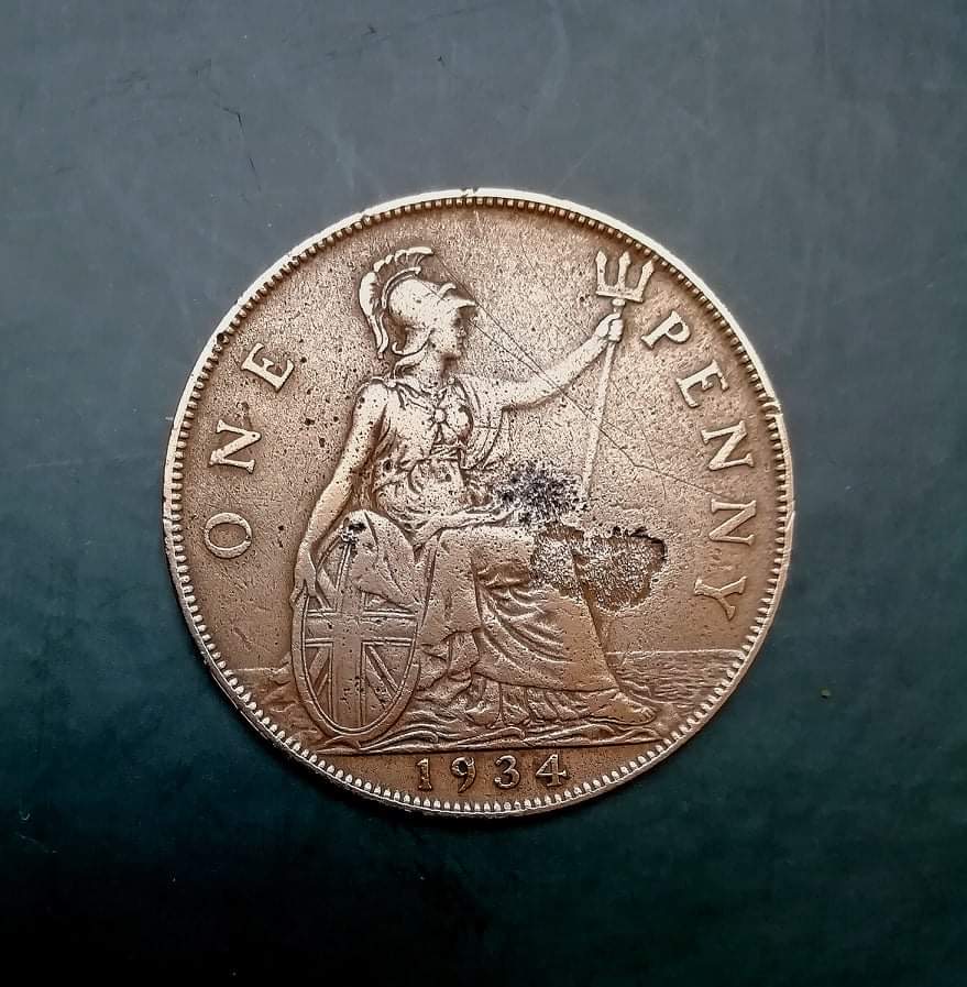 British-Penny-Coins-1916---1934