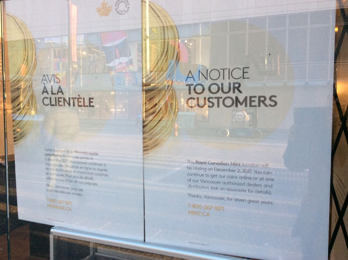 Vancouver-Mint-Store-Closes-December-2