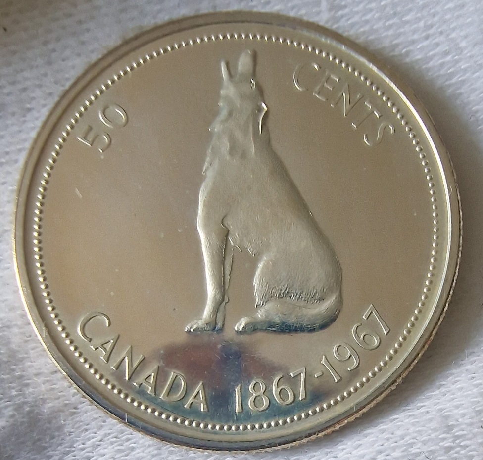 Canada-1967-50-Cents-Grading-For-Fun