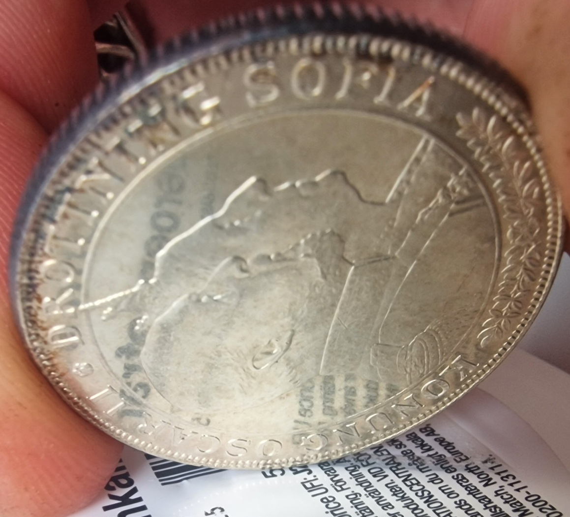 Sweden-2-Kronor-1907-Prooflike-Any-Chance-On-MS-65?