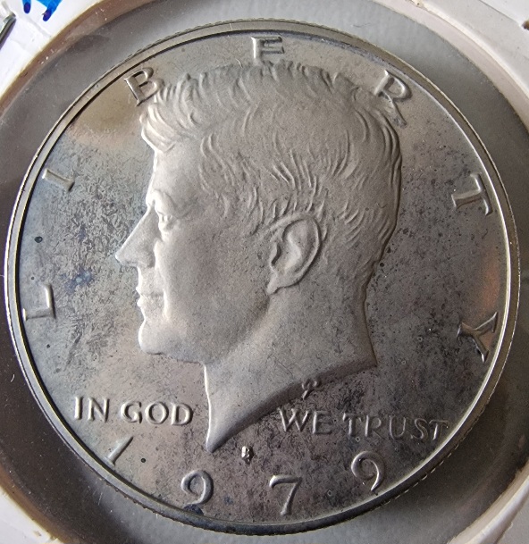 1979-S-The-Acetone-Diaries-Testing-On-A-Kennedy-Half-Dollar