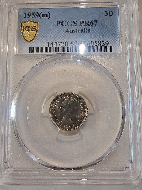 First-Aussie-Circulating-Coin-1959-3-Pence-You-Vs-PCGS-Grading-For-Fun