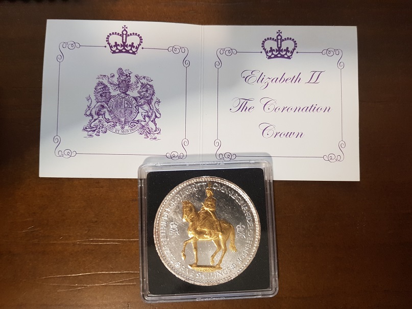 1953-Gilded-Coronation-Crown---Genuine?