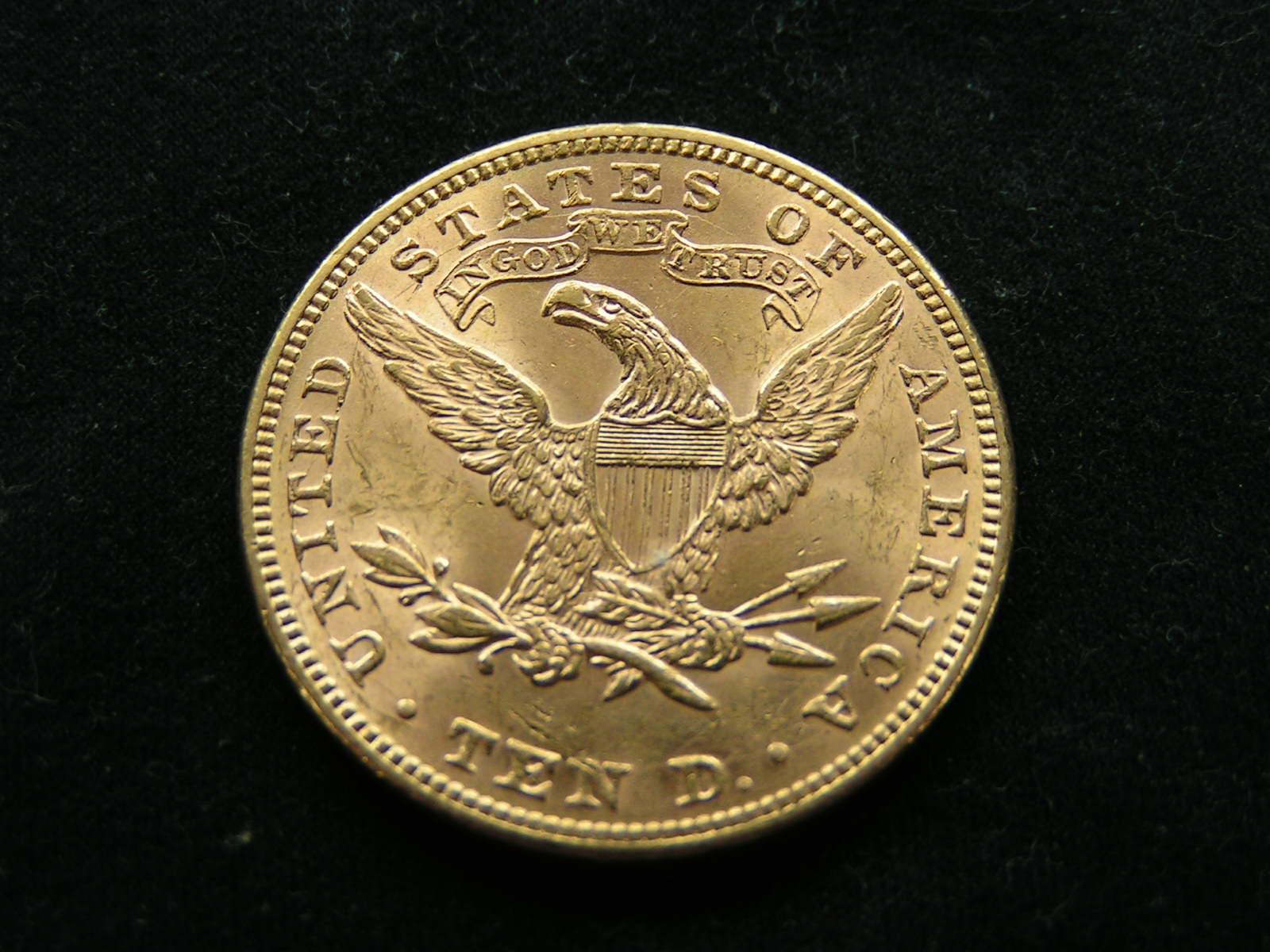 Gold-Type-Set-$1-1853,-$1-1856,-$2.50-1903,-$5-1907,-$10-1894,-$20-1907-D