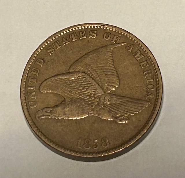 1858-Sm-Letters-Flying-Eagle-Cuds
