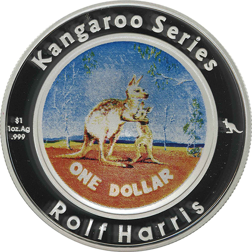 S2007-Frunc-Silver-$1-Kangaroo-By-Rolf-Harris.