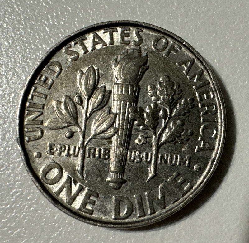 2015-Roosevelt-Dime-With-Smooth-Copper-Rim