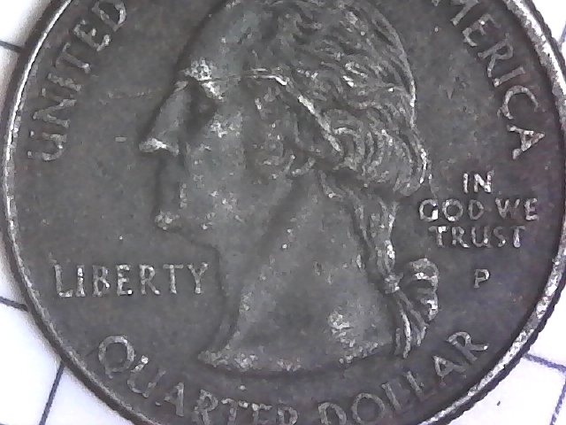 2000-P-Maryland-Quarter-Dark-Brown-On-Both-Sides