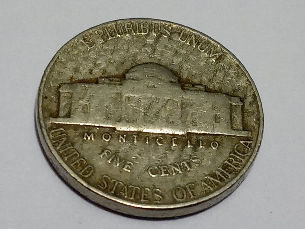 Probable-Struck-Thru-Cloth-1949-Nickel
