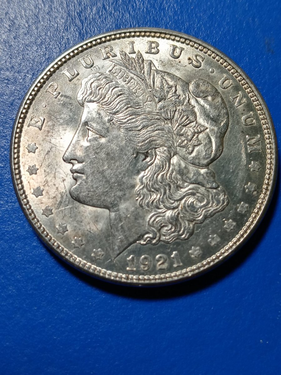 On-A-VEDS-VAM-1B1-1921-D-Morgan-Dollar