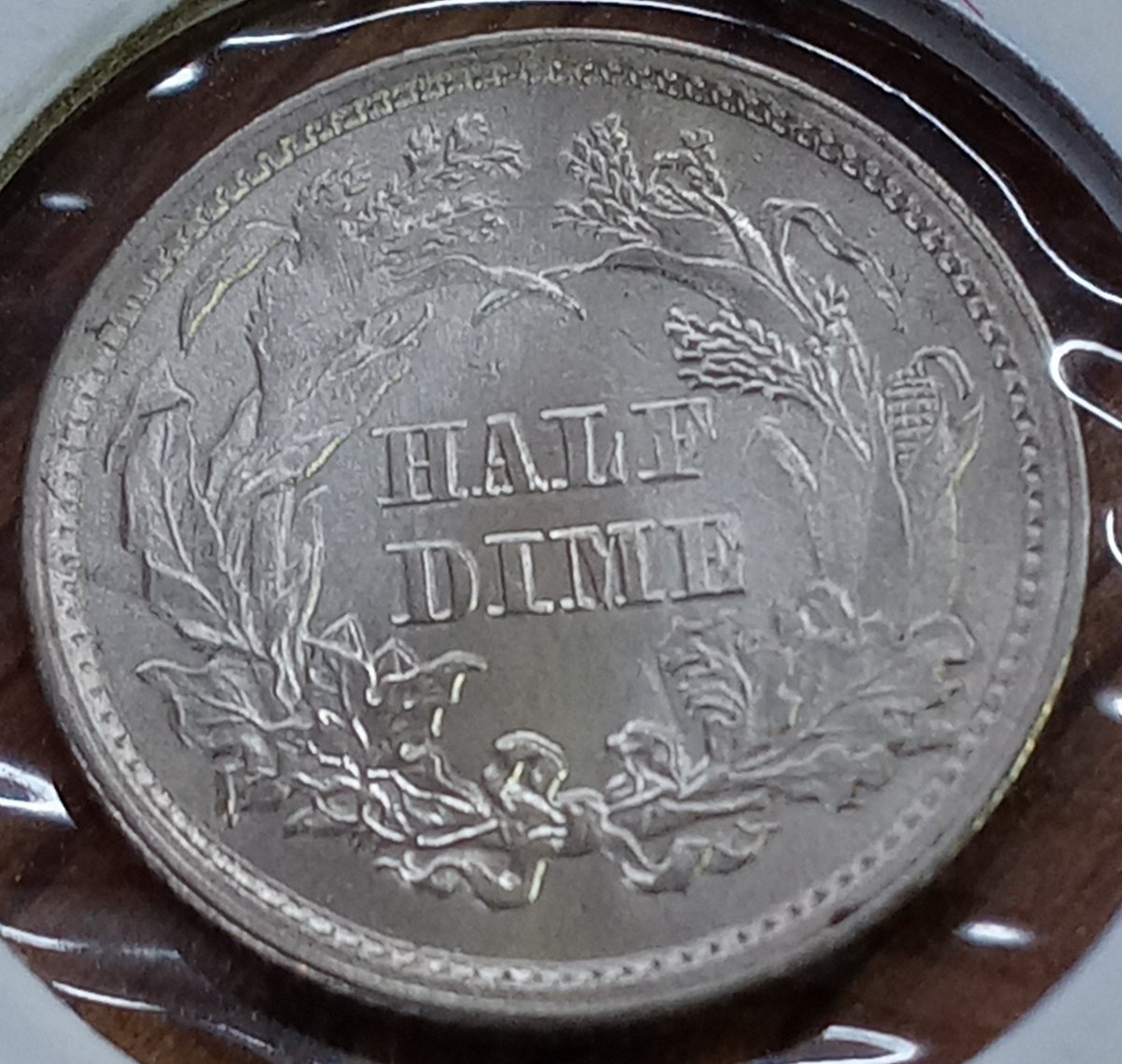 On-A-1861-Half-Dime,-Yikes-Grade!