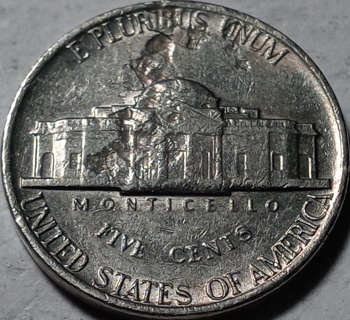 Lamination-On-1981-P-Nickel,-Circulation-Find